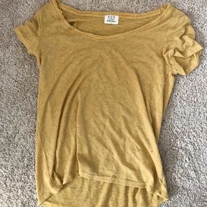 Yellow project social t-shirt